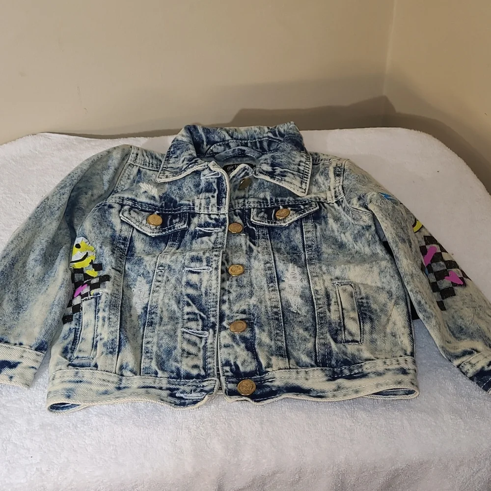 Girls Jean Jacket - Picture 4 of 4